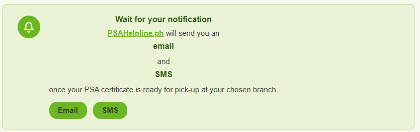Notificiation