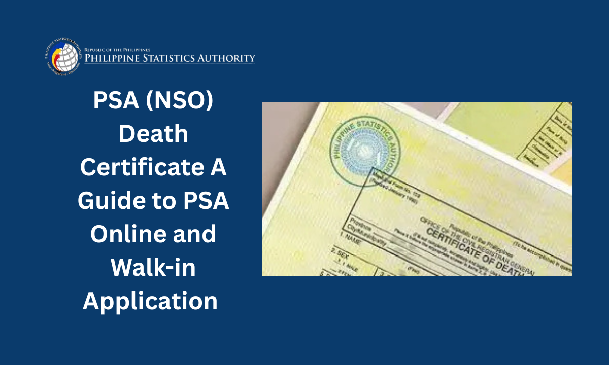PSA (NSO) Death Certificate