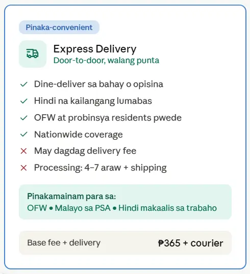 Express Home Delivery