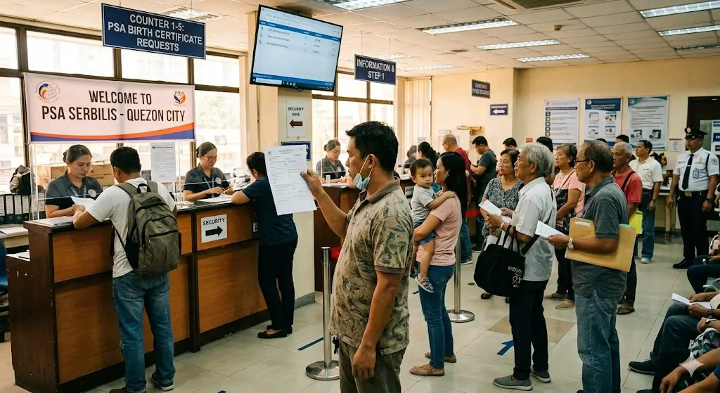 image bana do= Getting Your PSA Birth Certificate In-Person