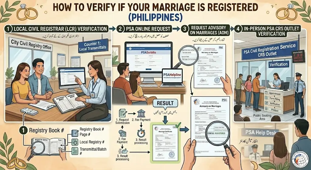 How to Verify If Your Marriage Is Registered