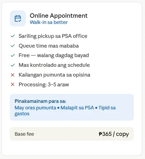 Online Appointment 