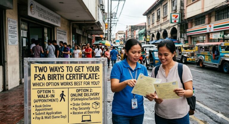 Two Ways To Get Your PSA Birth Certificate