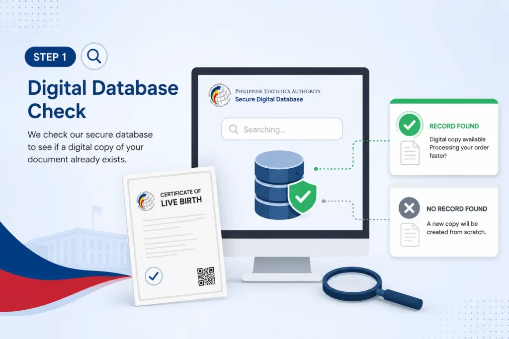Digital Database Check