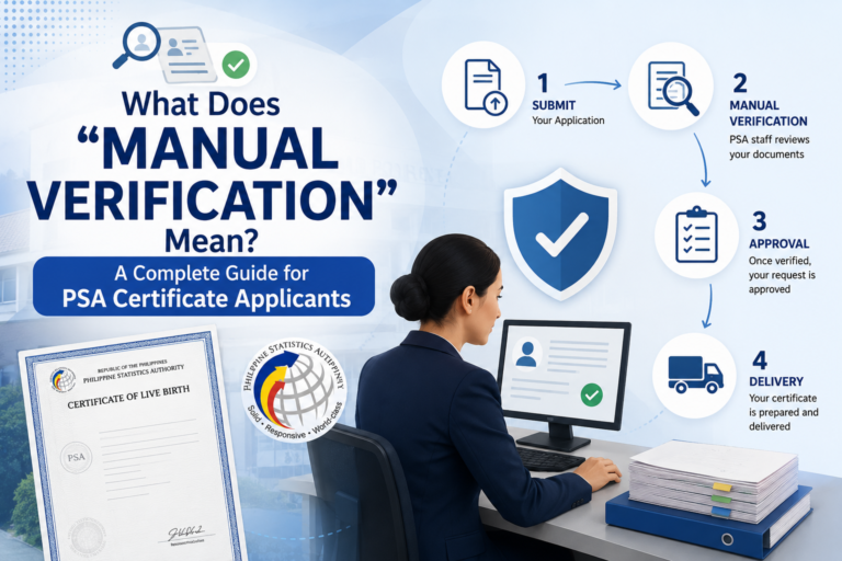 Manual Verification