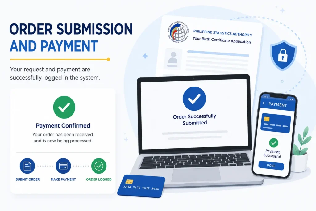 Order Submission Payment