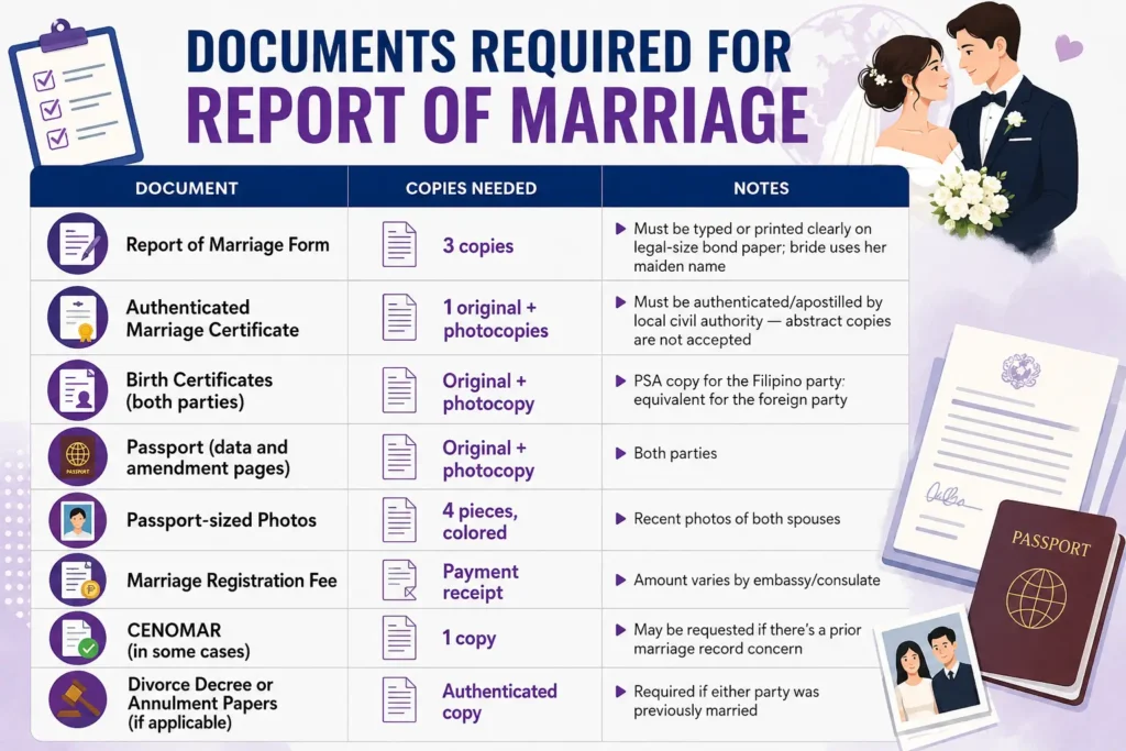 Required Documents Checklist